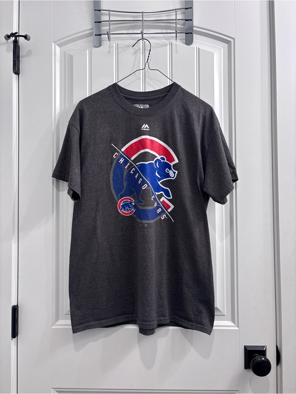 Chicago Cubs Men's Graphic Tee - Dark Gray